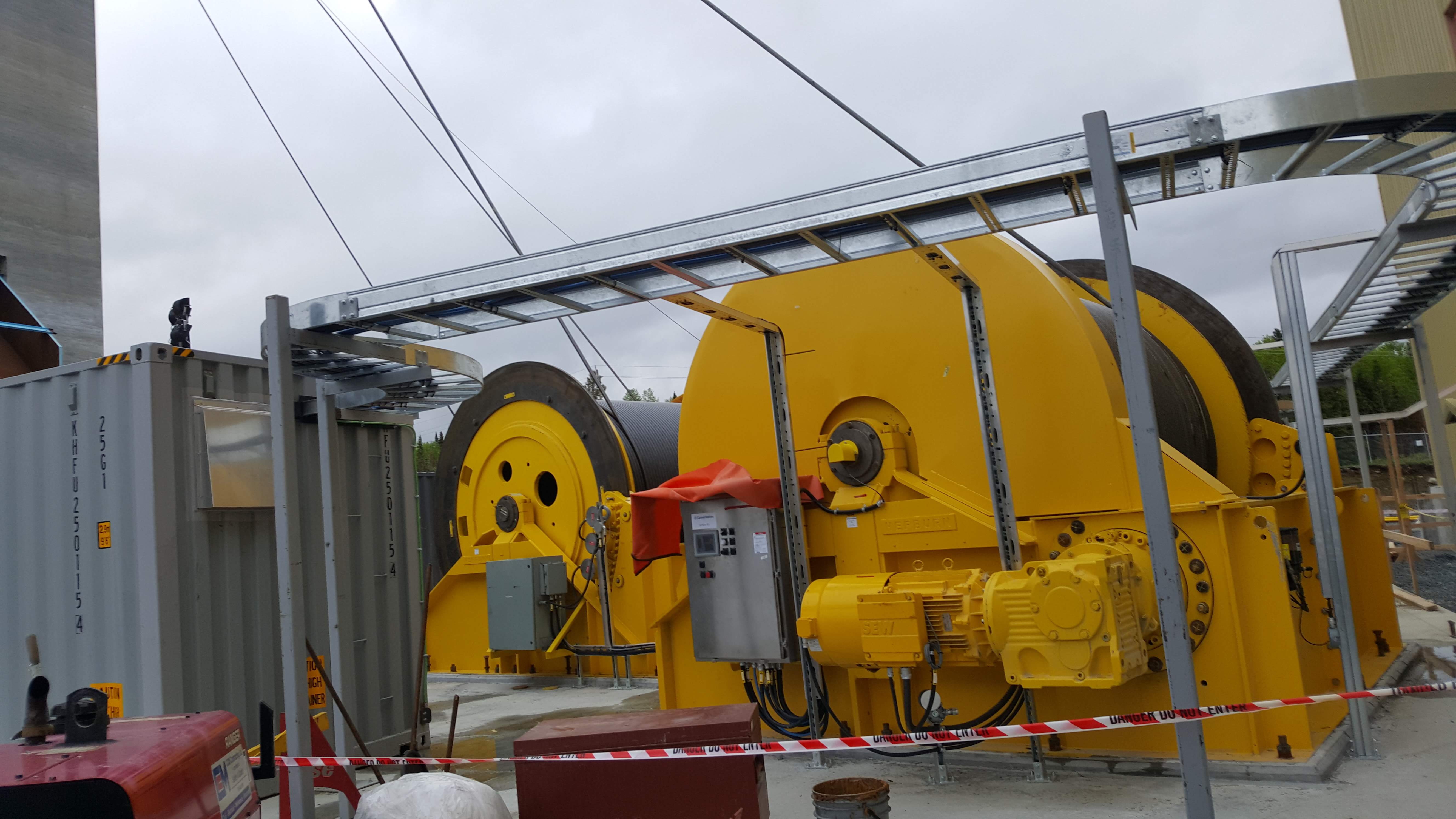 Winch & Rope Installations MND Equipment