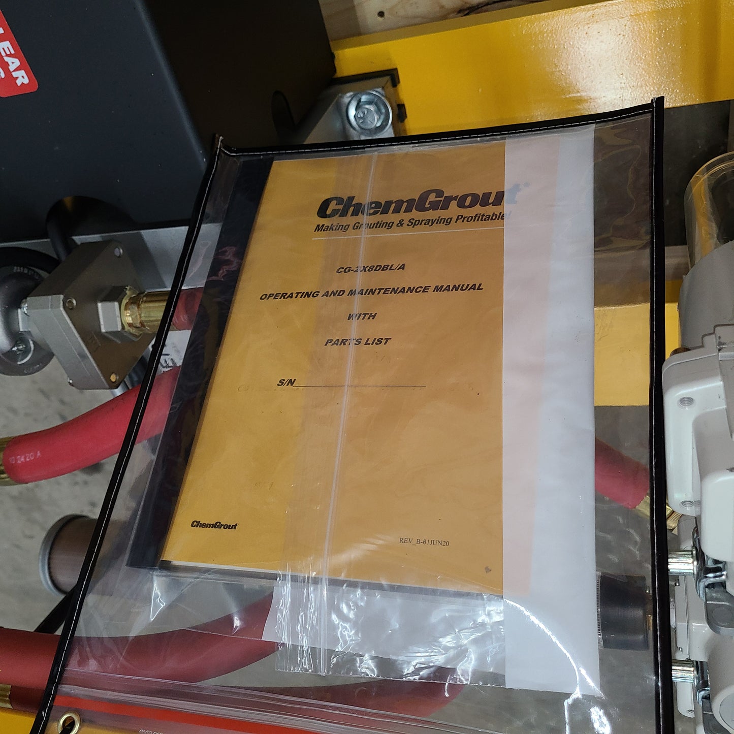 High-Pressure grout pump CG-3.5 x 8DBL/EHT