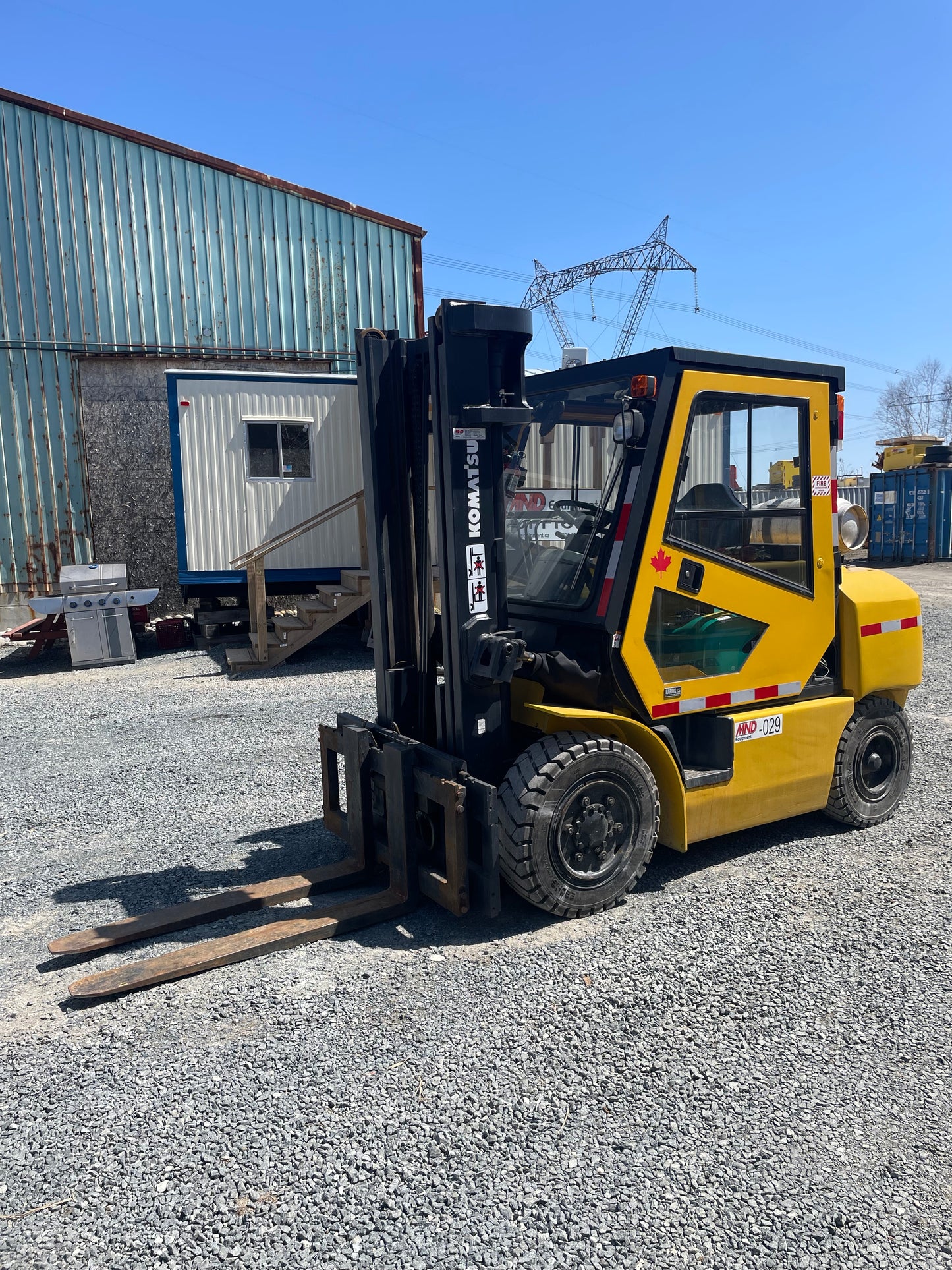Komatsu FG40ZT-8 Forklift Refurbished