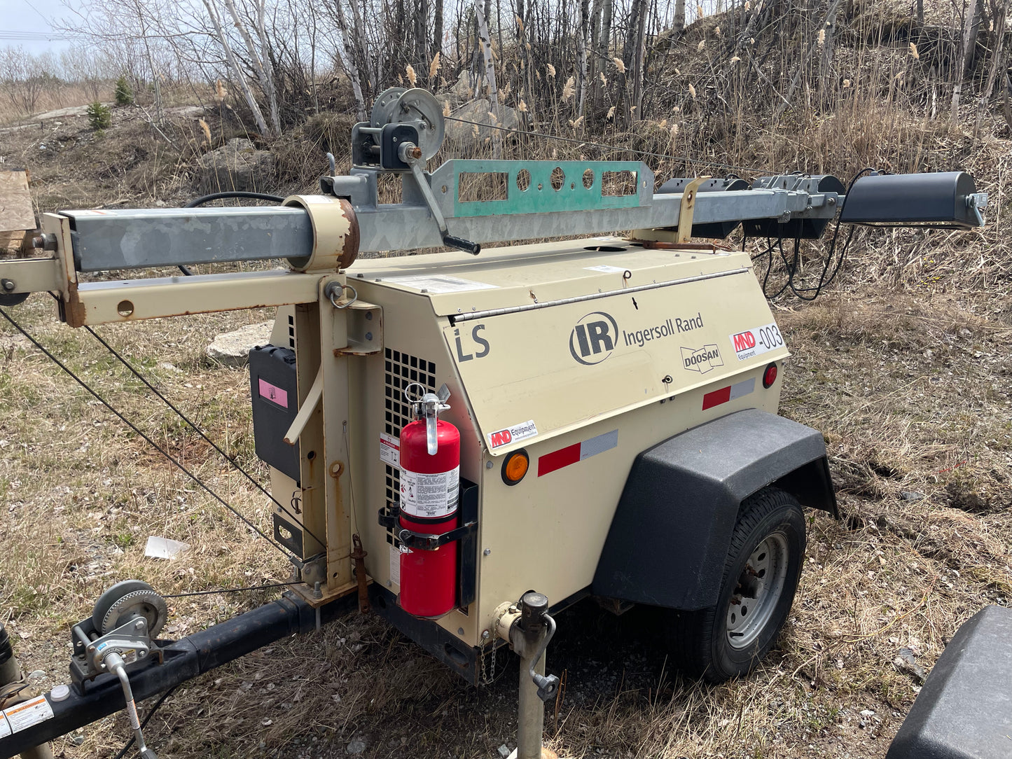 Kubota-Powered 6kW Generator – Low Hours, 120/240V Output
