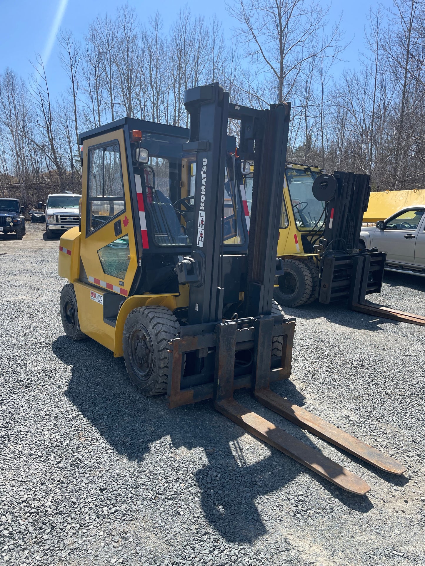 Komatsu FG40ZT-8 Forklift Refurbished
