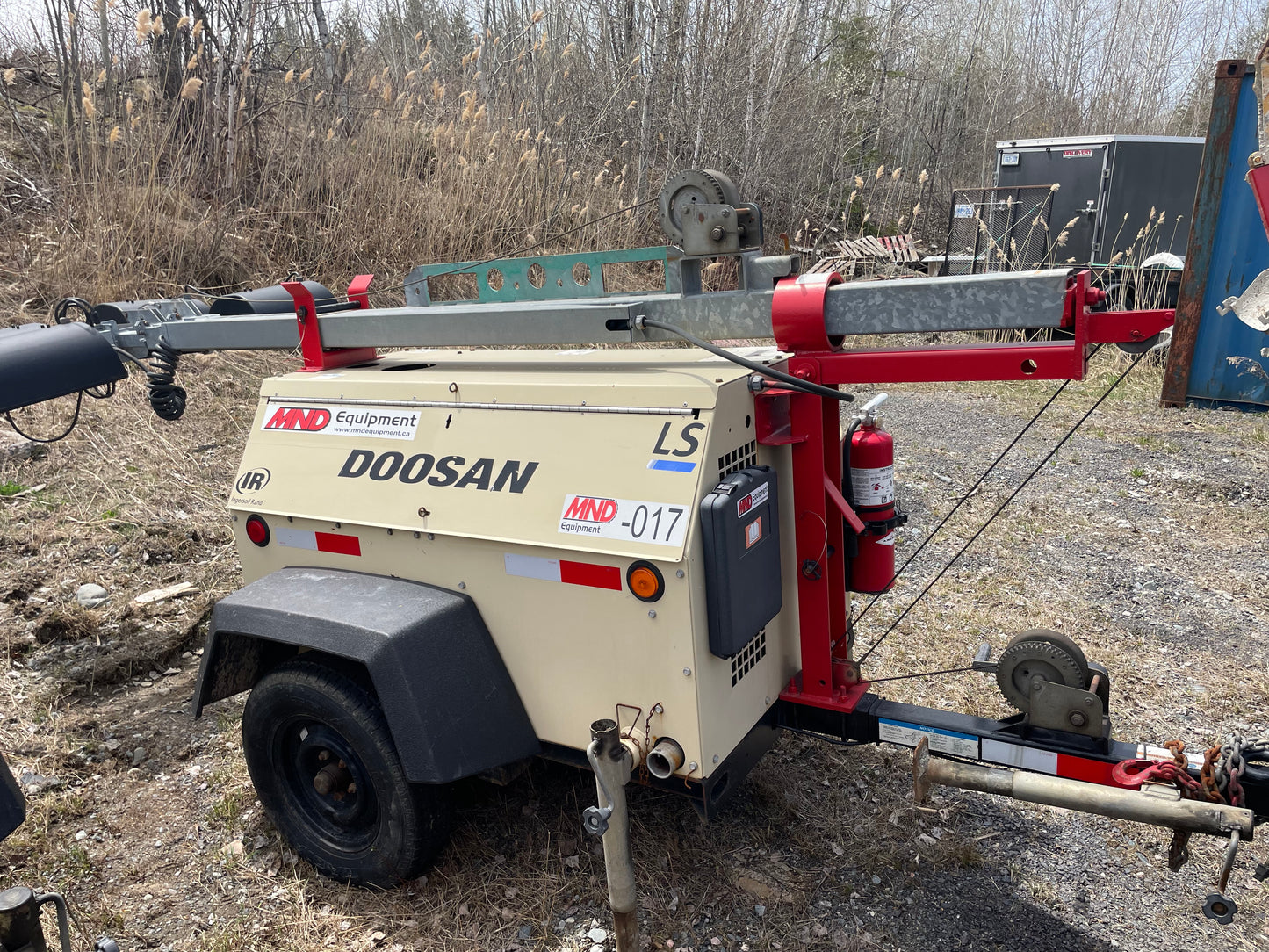 Kubota-Powered 6kW Generator – Low Hours, 120/240V Output