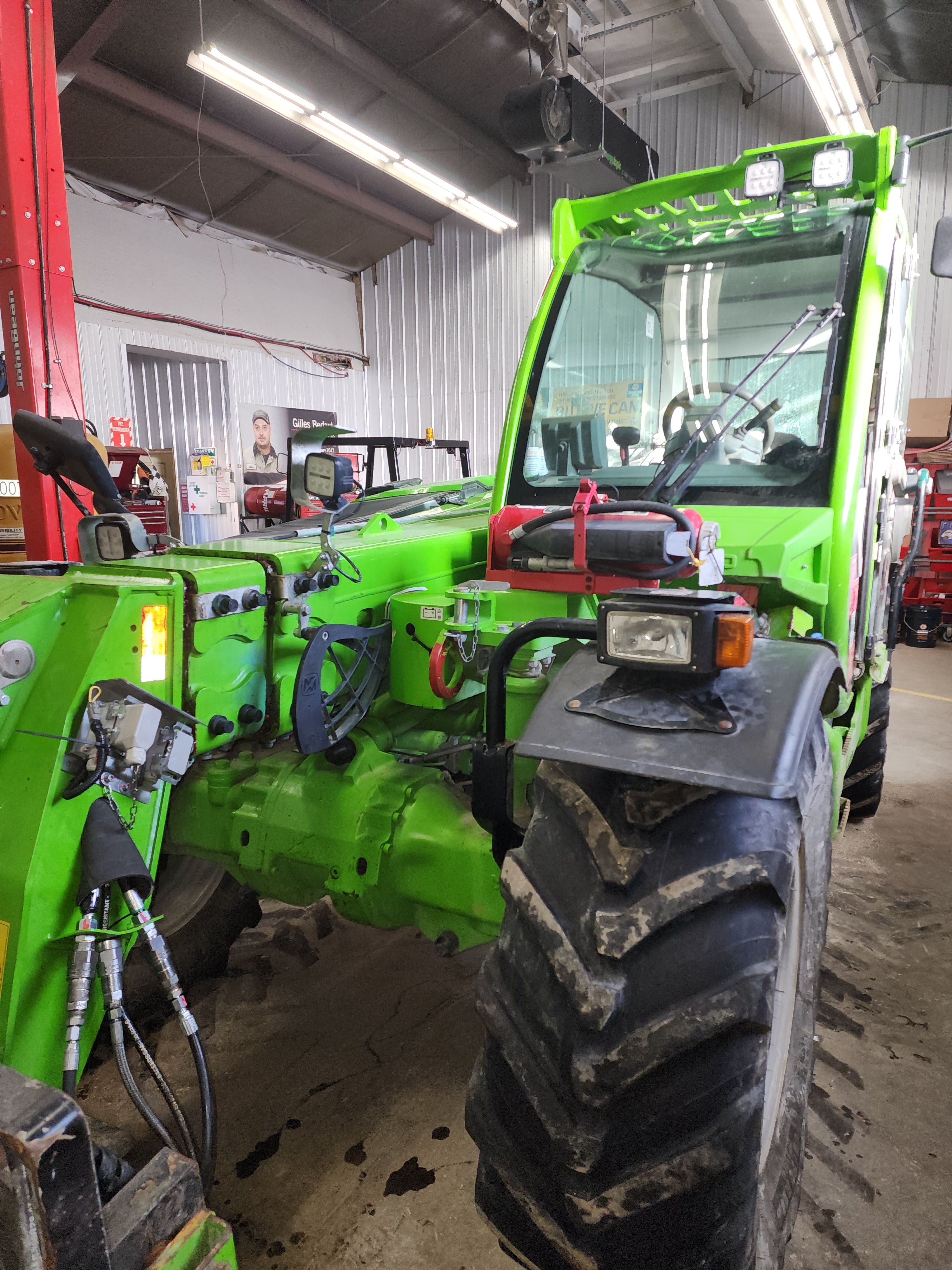 Merlo Telehandler Rebuild – MND Equipment