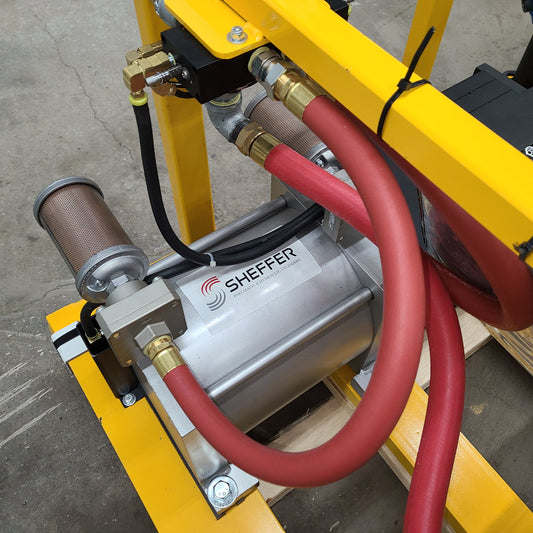High-Pressure grout pump  CG-3.5 x 8DBL/EHT
