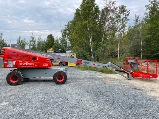 Skyjack SJ45 – 4WD Diesel Boom Lift with 660 lb Capacity & Telematics Ready